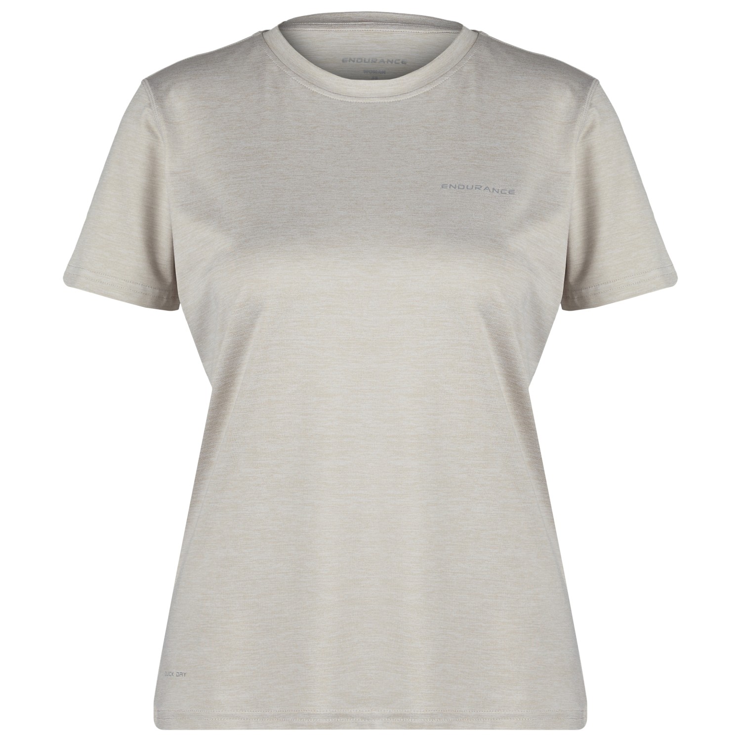 Функциональная рубашка Endurance Women's Maje Melange S/S Tee, цвет Dove