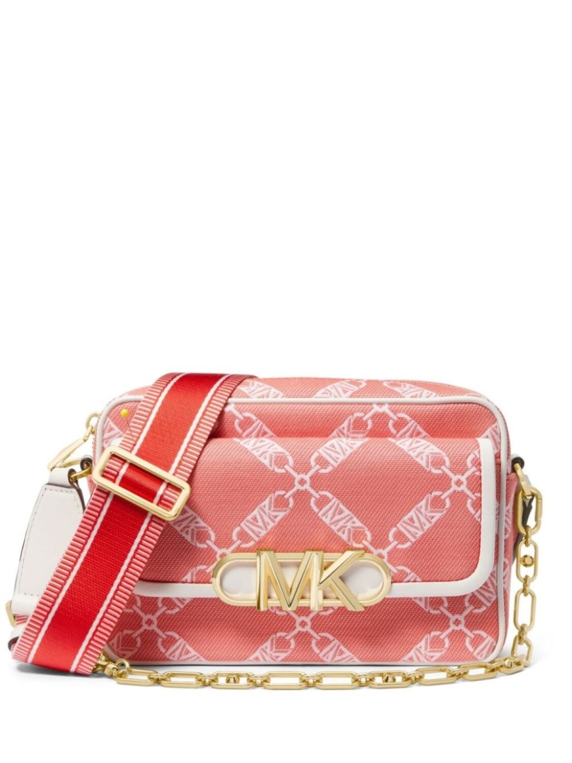 

Michael Michael Kors сумка через плечо Parker с логотипом, красный