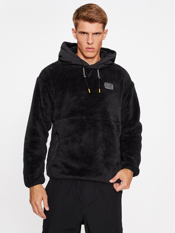 

Толстовка обычного кроя Ea7 Emporio Armani, черный