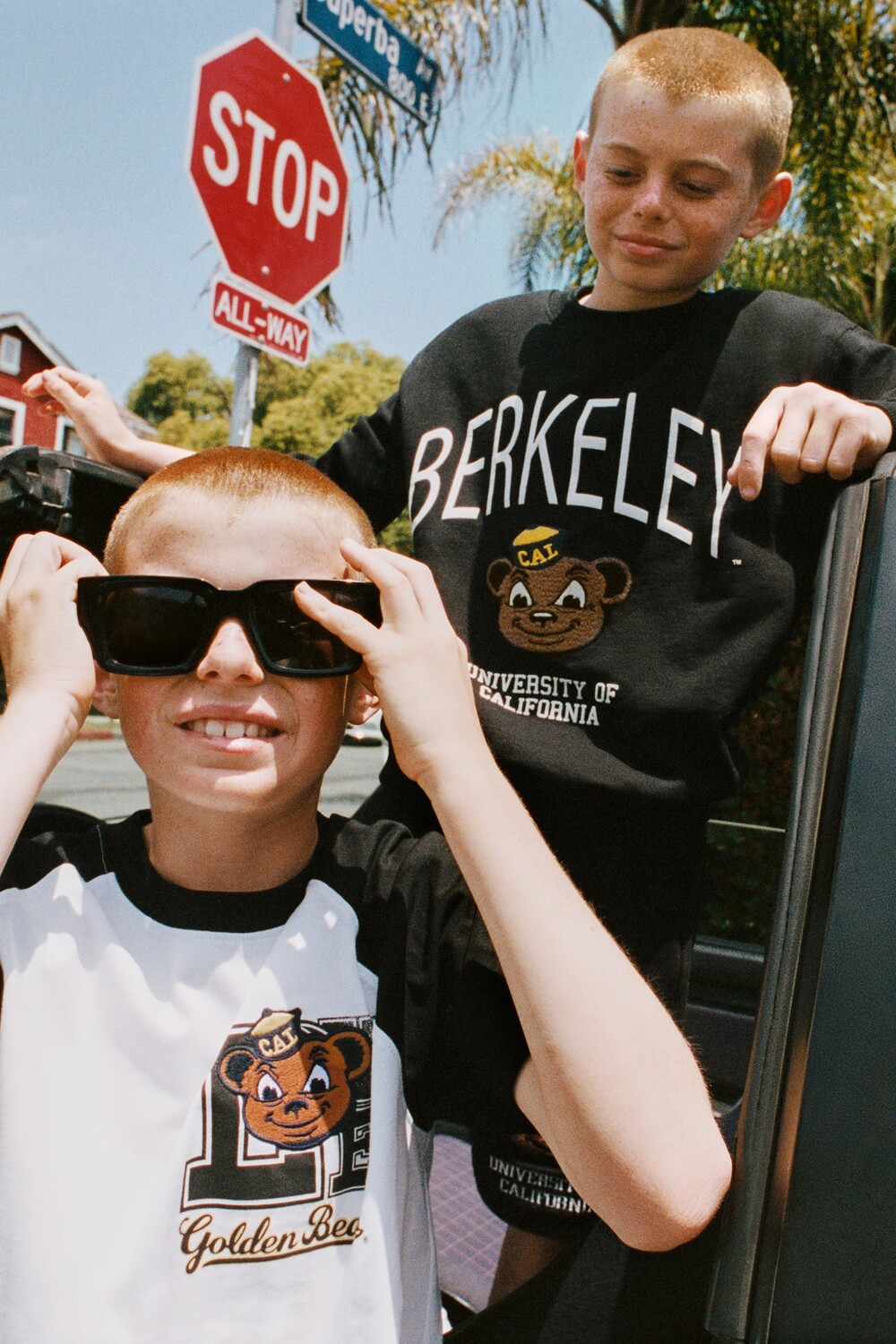 

Свитшот berkeley university of california Zara, черный
