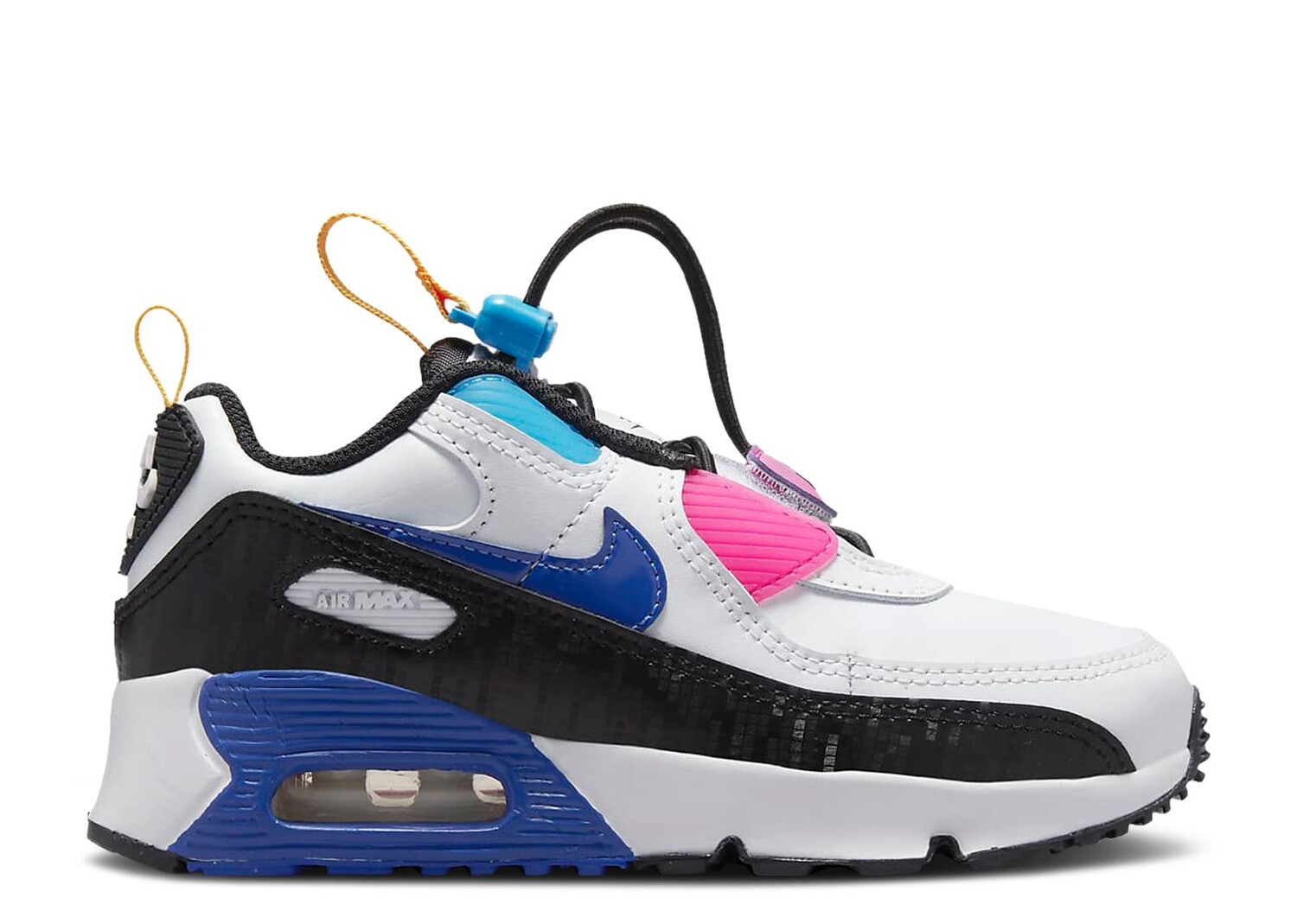 

Кроссовки Nike Air Max 90 Toggle Se Ps 'White Royal Fuchsia', белый