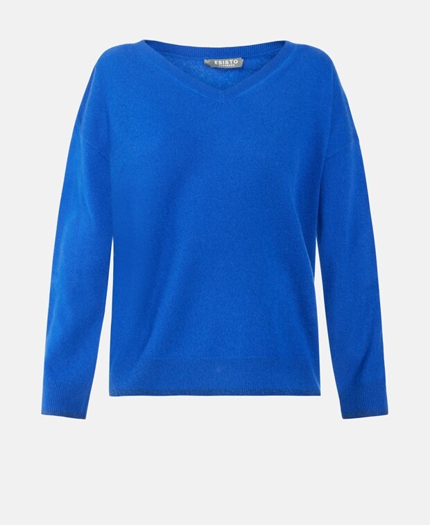 

Кашемировый пуловер Esisto, цвет Royal Blue