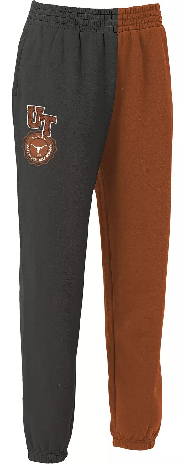 

Wear By Erin Andrews Женские джоггеры с цветными блоками Texas Longhorns Burnt Orange