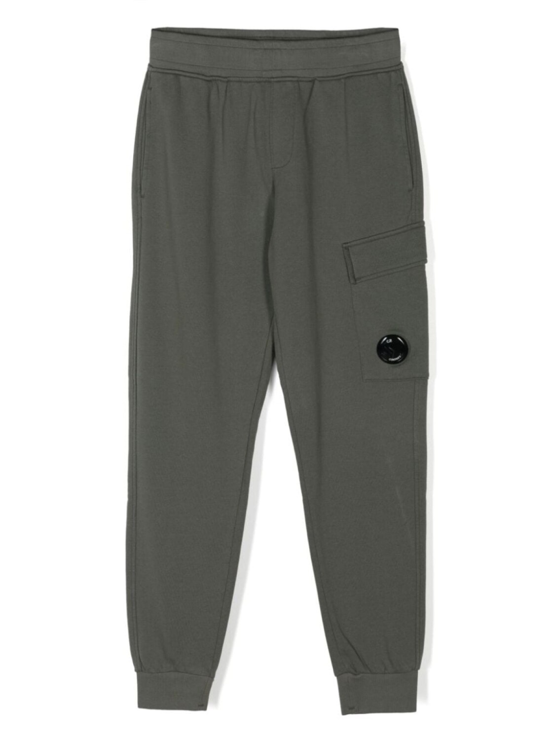 

C.P. Company Kids спортивные брюки с линзами, зеленый
