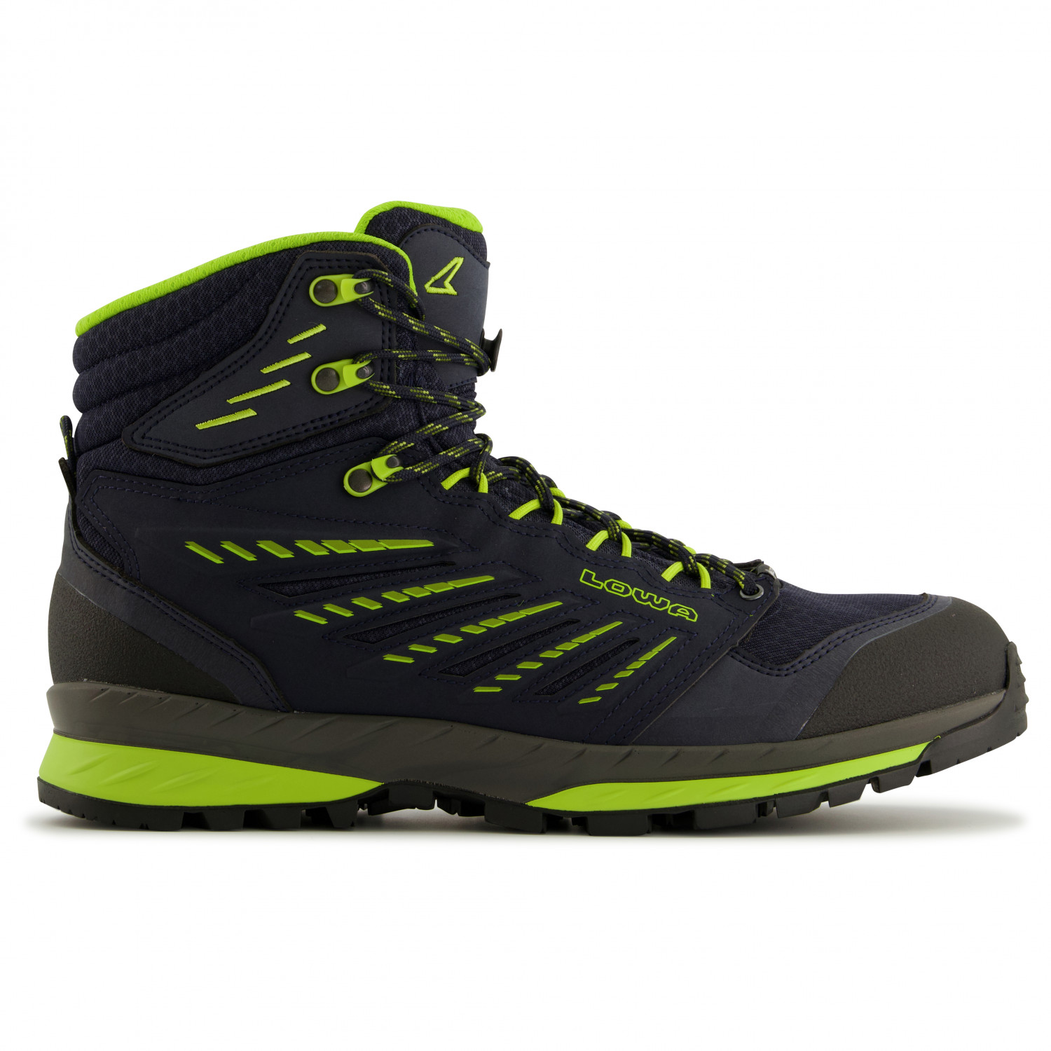 Ботинки для прогулки Lowa Trek Evo GTX Mid, цвет Navy/Lime ботинки clarks desert trek gore tex