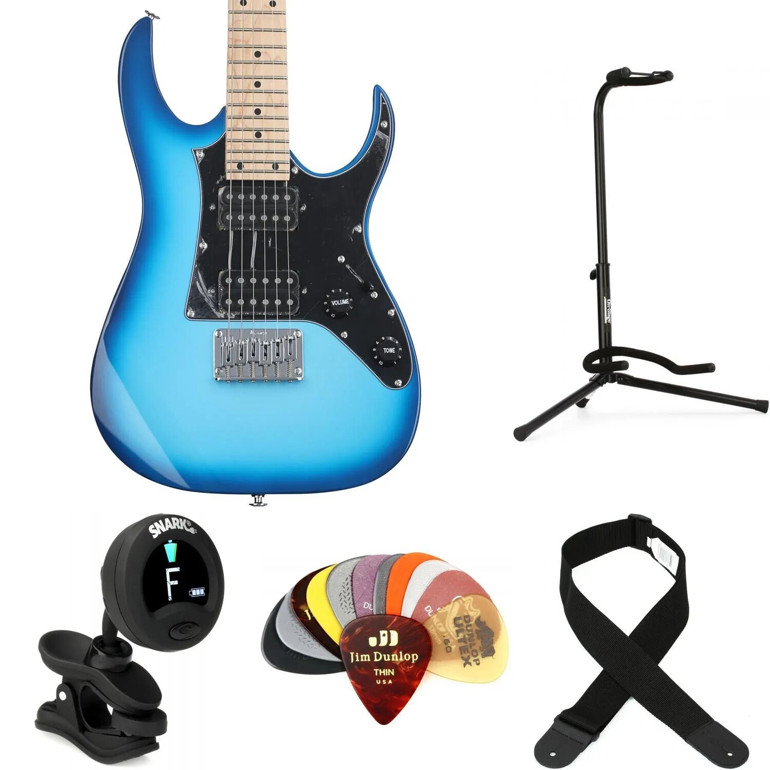 

Комплект предметов первой необходимости Ibanez Gio GRGM21M — Blue Burst
