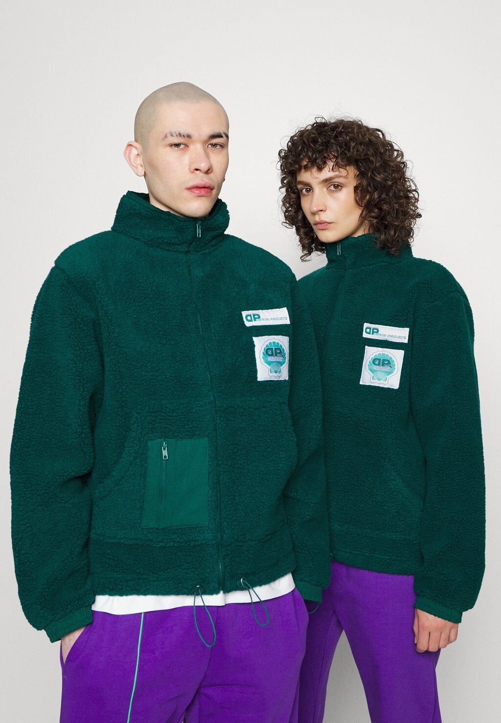 

Куртка флисовая Denim Project, зеленый