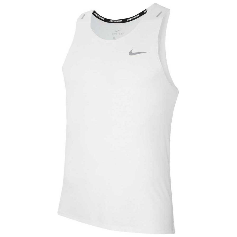 

Футболка без рукавов Nike Dri Fit Miler, белый