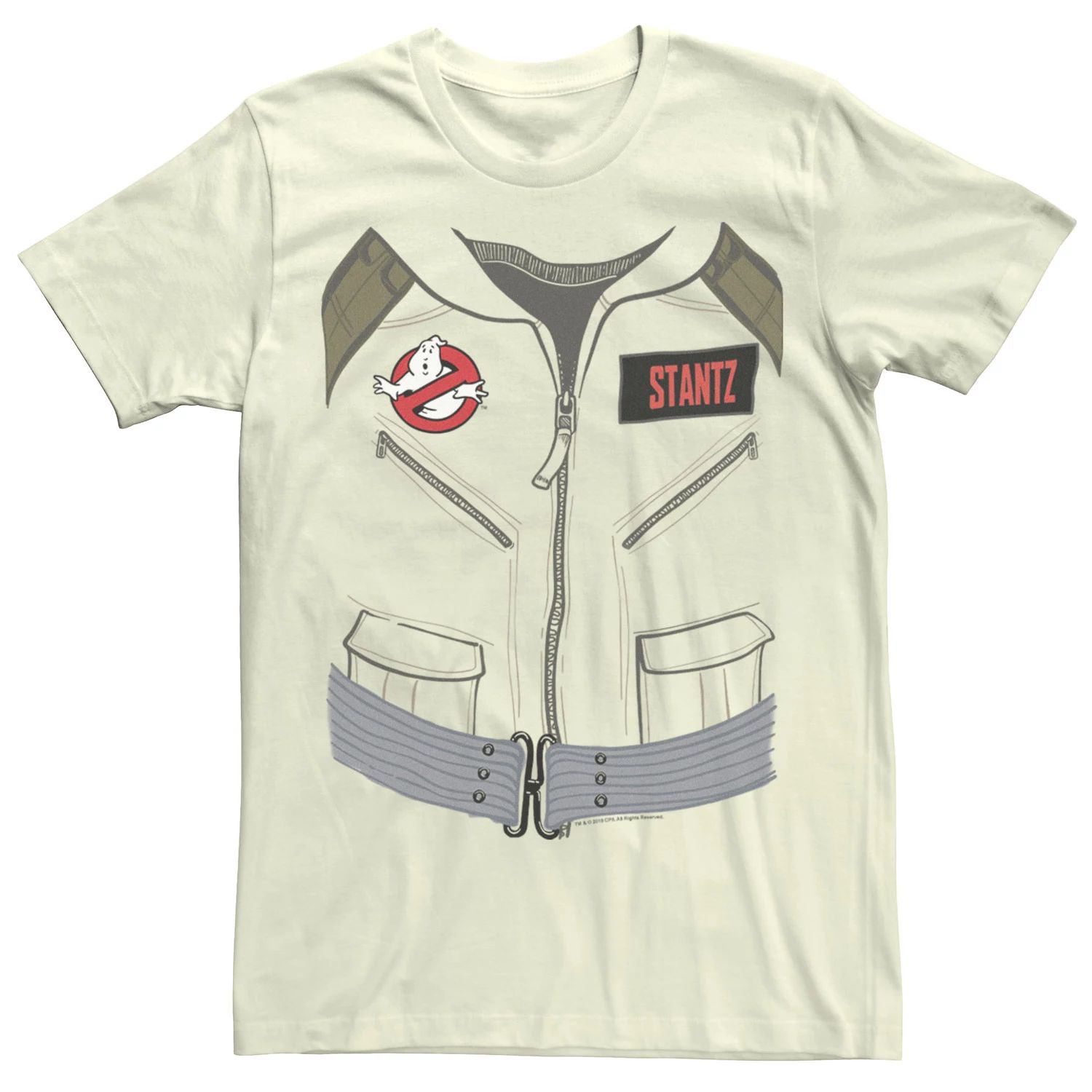 Мужская униформа «Охотники за привидениями» Stantz, костюмная футболка Licensed Character