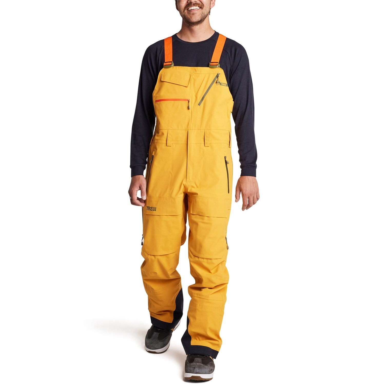 

Горнолыжные брюки Trew Gear Trewth Primo 3L Short, цвет Mellow Yellow