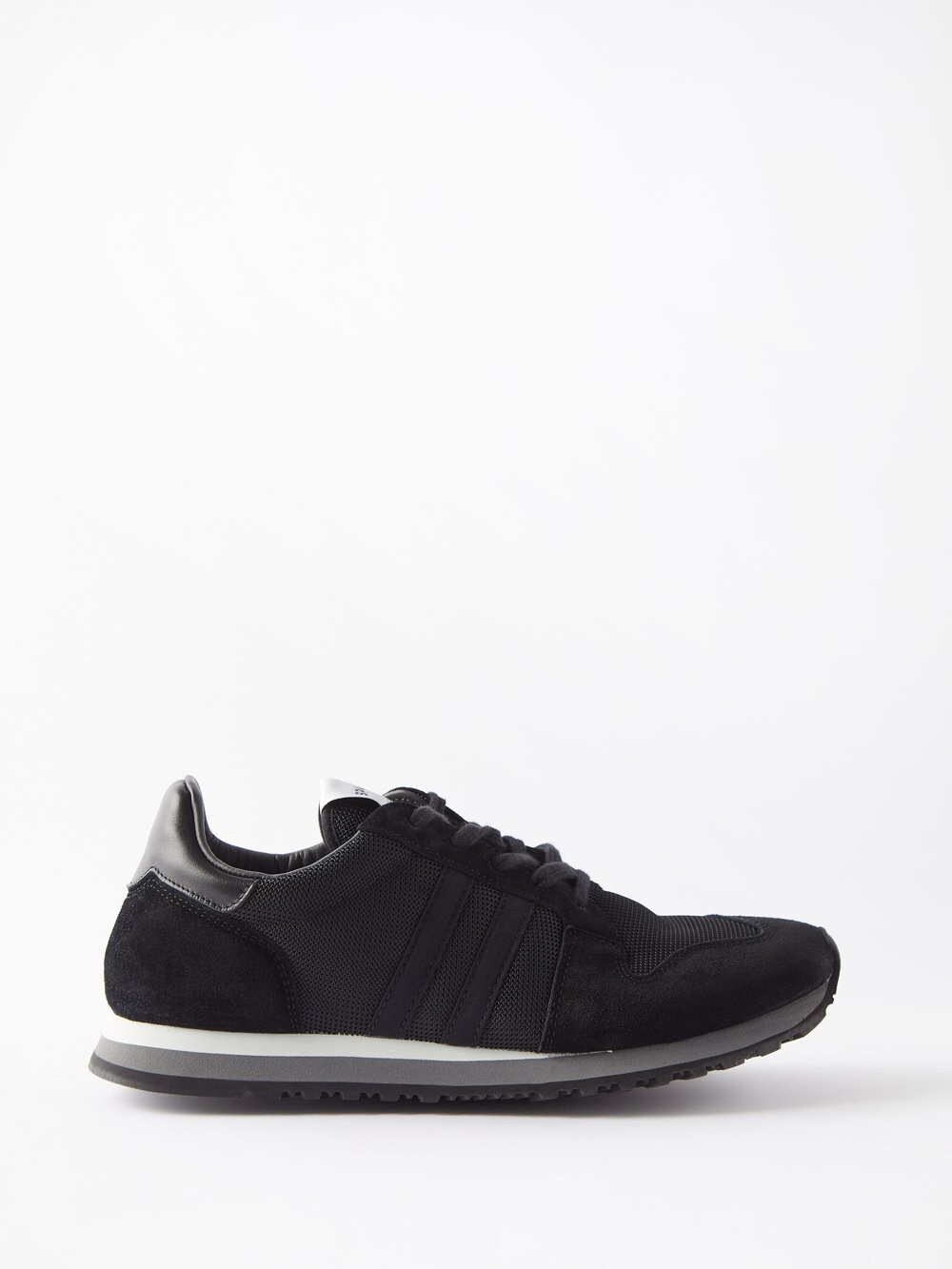 

Кроссовки blaster из замши и сетки Comme Des Garçons, черный