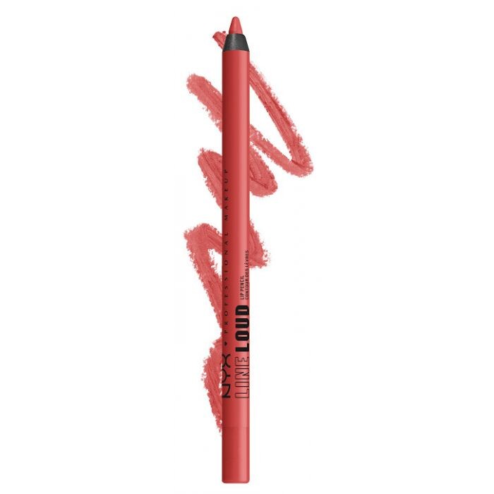 

Карандаш для губ Shout Loud Lip Liner Perfilador de Labios Nyx Professional Make Up, Rebel Red