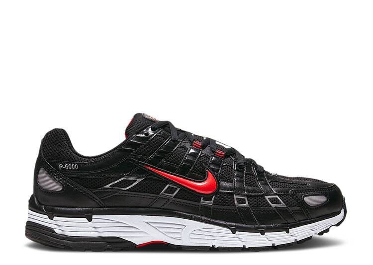 

Кроссовки Nike P-6000 'BLACK BRIGHT CRIMSON', черный