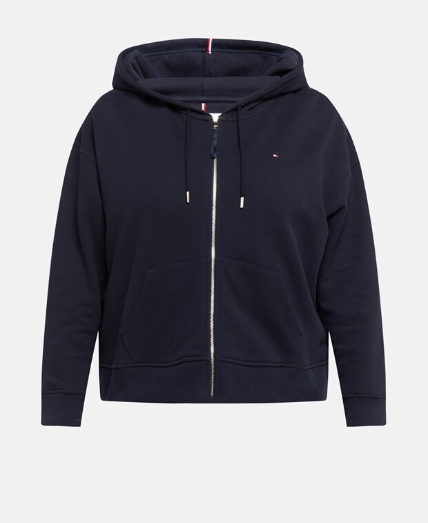 

Толстовка с капюшоном Tommy Hilfiger Curve, темно-синий