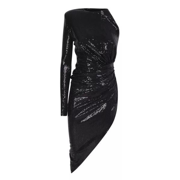 

Платье glistening -hued dress Alexandre Vauthier, черный