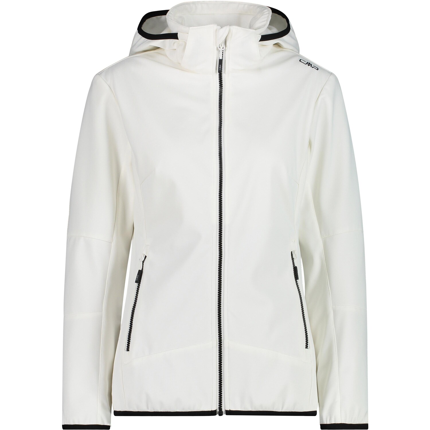 

Куртка софтшелл cmp WOMAN JACKET ZIP HOOD, цвет bianco