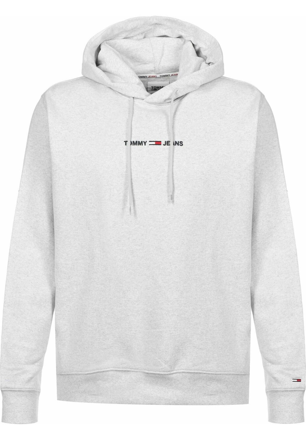 

Толстовка STRAIGHT LOGO Tommy Jeans, серебристо-серый вереск