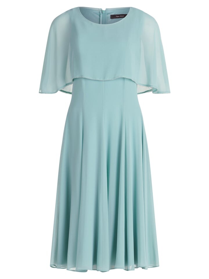 

Короткое платье Vera Mont Chiffon kurzarm, цвет strong mint