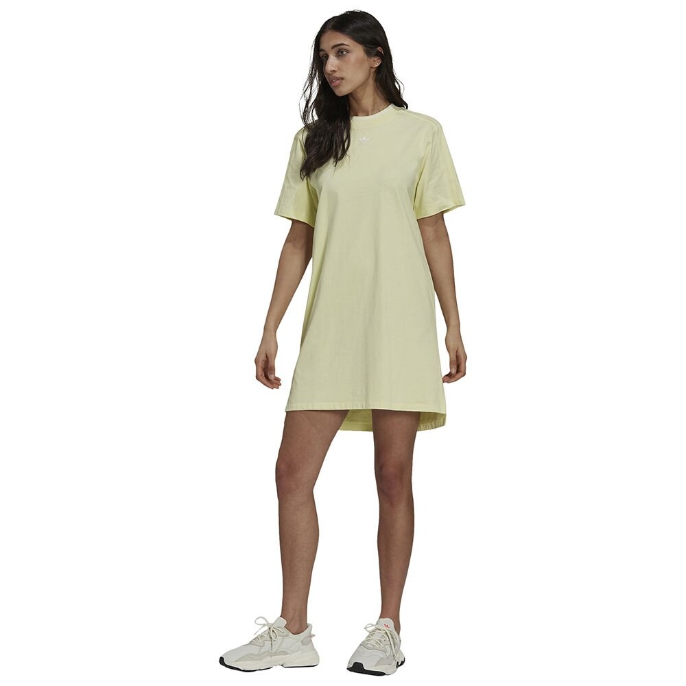 

Короткое платье adidas Originals Tee, желтый