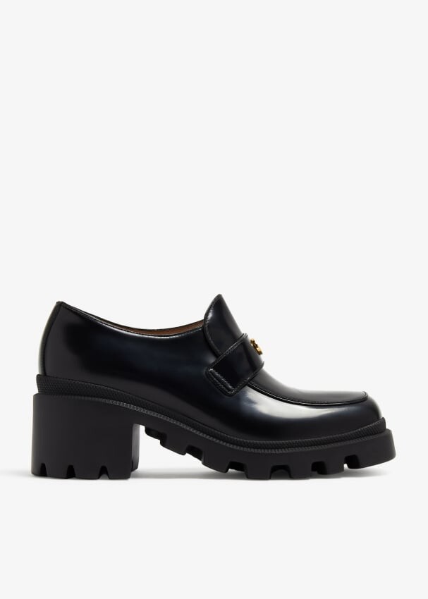 

Лоферы Gucci Interlocking G, черный