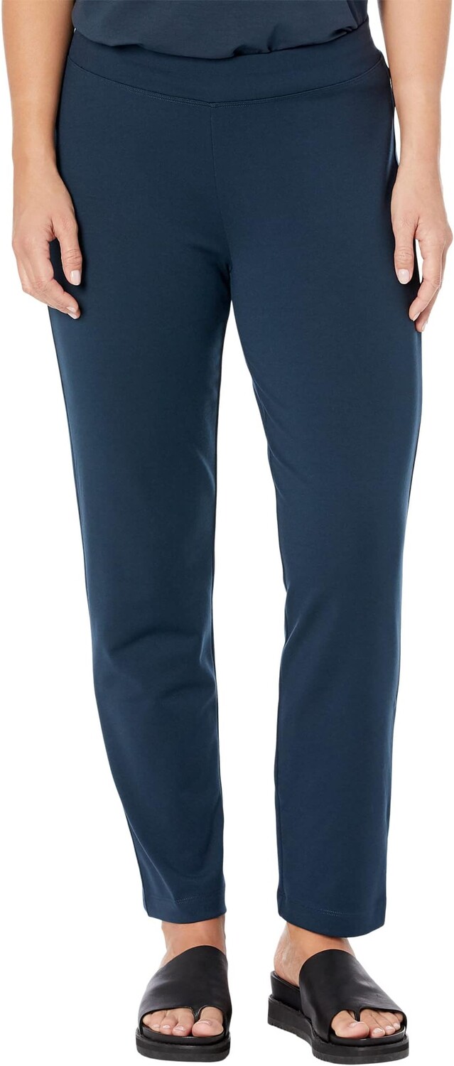 

Миниатюрные узкие брюки до щиколотки Eileen Fisher, цвет Deep Adriatic