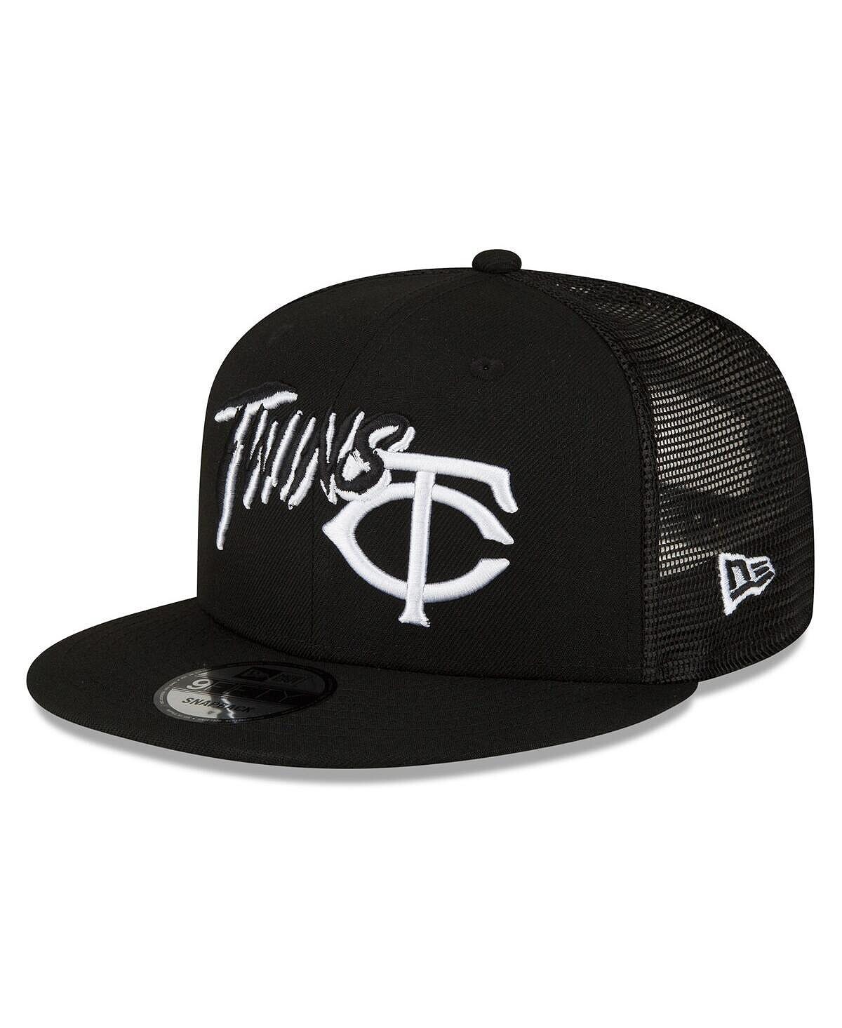 

Мужская черная кепка Snapback Minnesota Twins Street Trucker 9FIFTY New Era