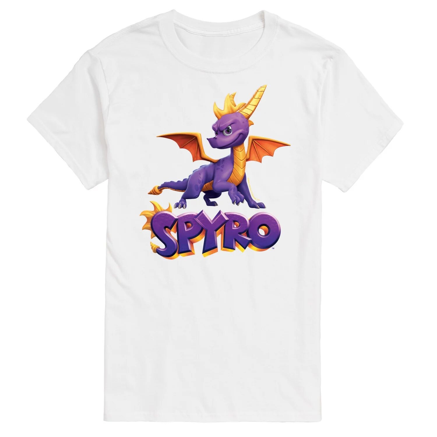 

Мужская футболка Spyro Pose и логотипом Licensed Character
