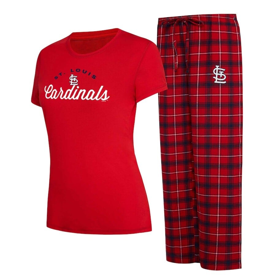 

Пижамный комплект Concepts Sport St Louis Cardinals, красный