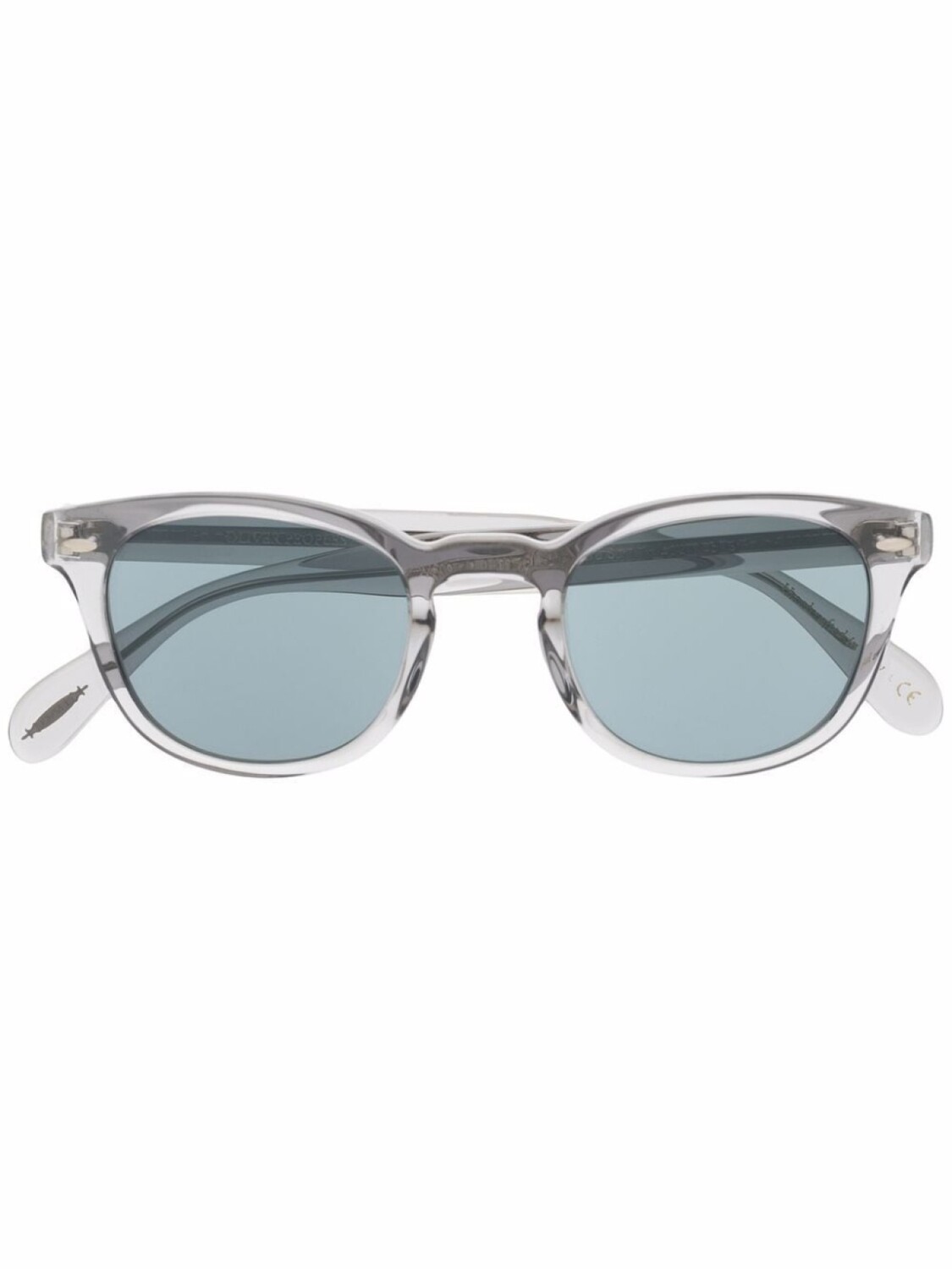 

Oliver Peoples солнцезащитные очки Sheldrake в круглой оправе, серый
