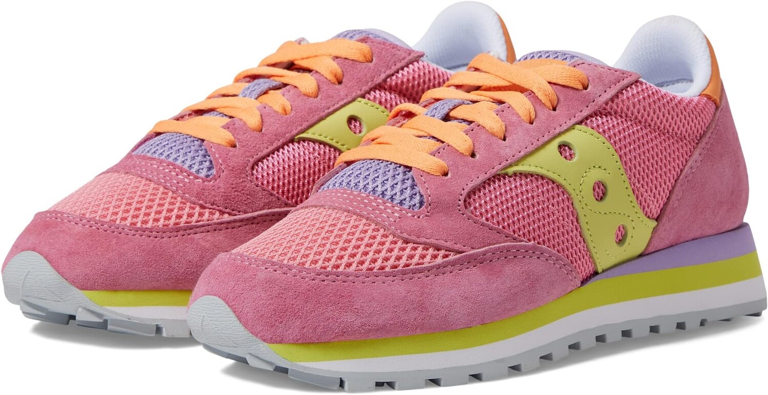 

Кроссовки Jazz Triple Saucony Originals, цвет Light Pink/Lime