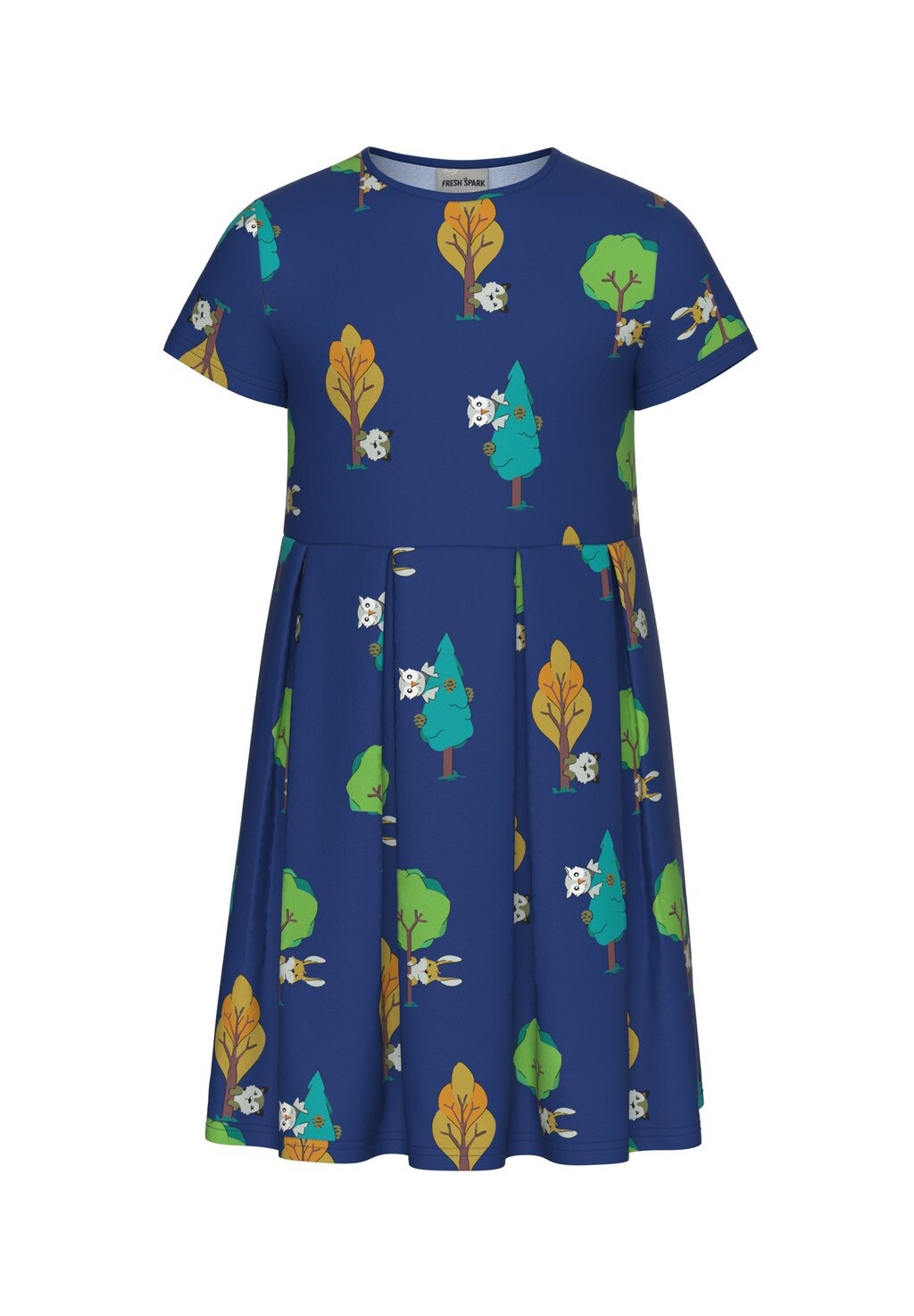 

Повседневное платье PLEATED Fresh Spark, цвет dark blue