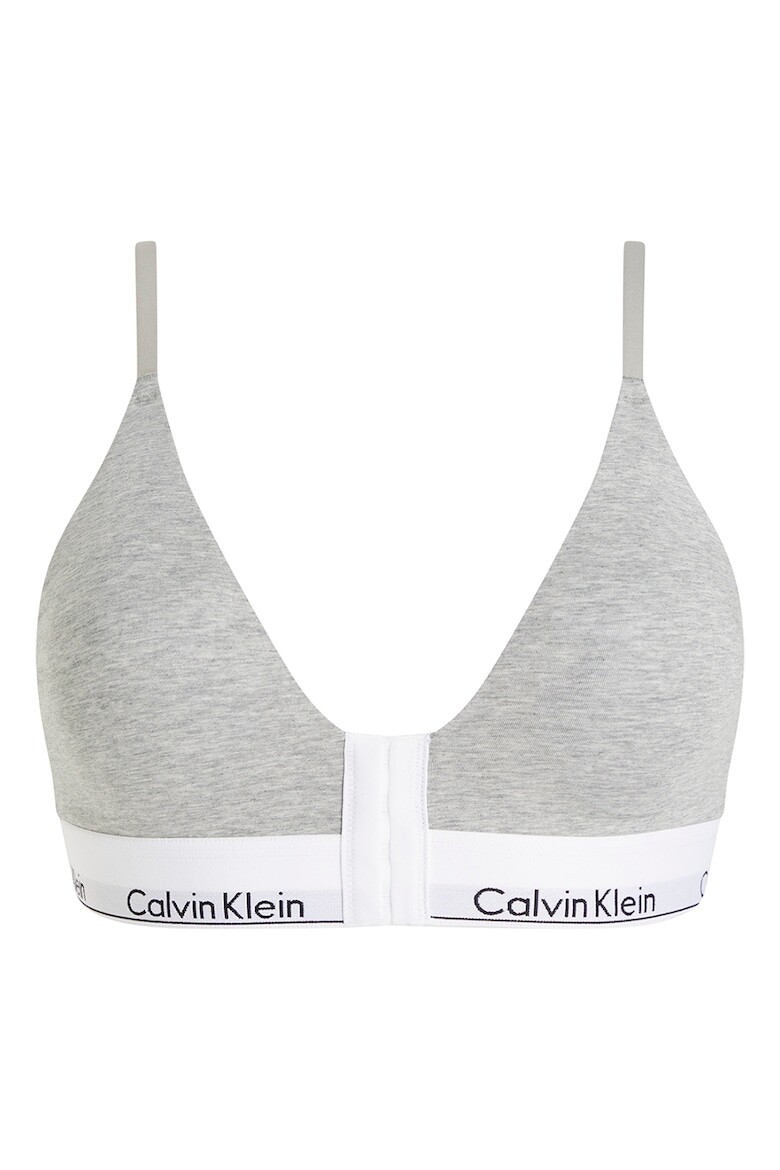 

Бюстгальтер с логотипом Calvin Klein, серый