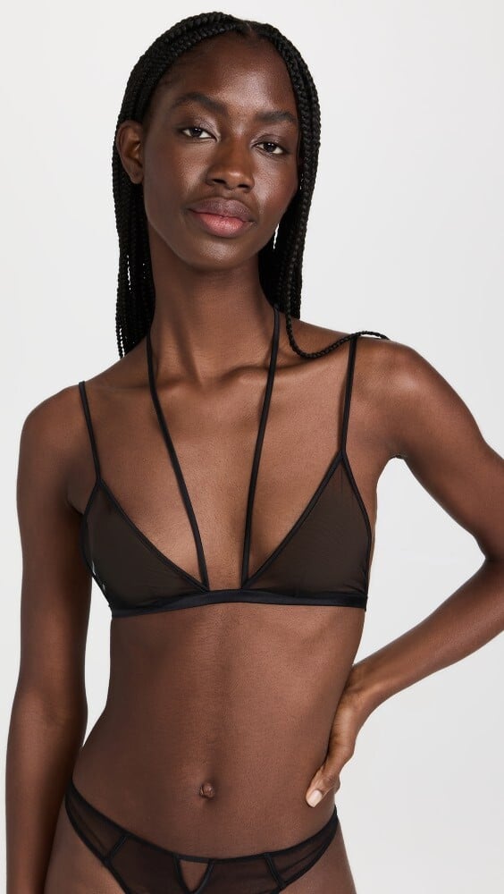 

Бюстгальтер Kiki De Montparnasse Minimaliste Soft, черный