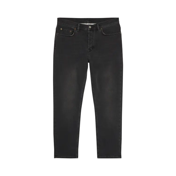 Джинсы Acne Studios River 'Used Black', черный джинсы acne studios classic fit jeans black черный