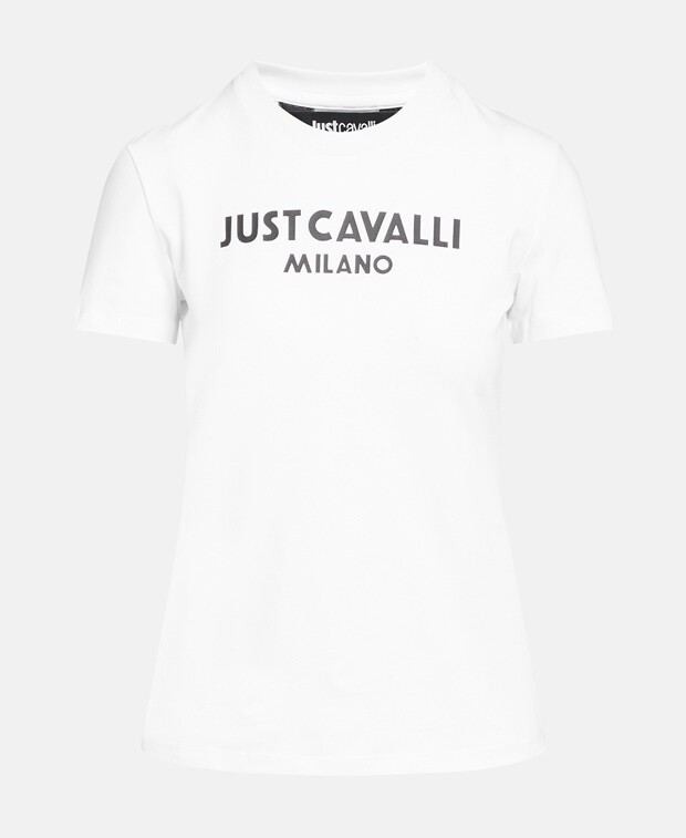 

Футболка Just Cavalli, шерсть белый