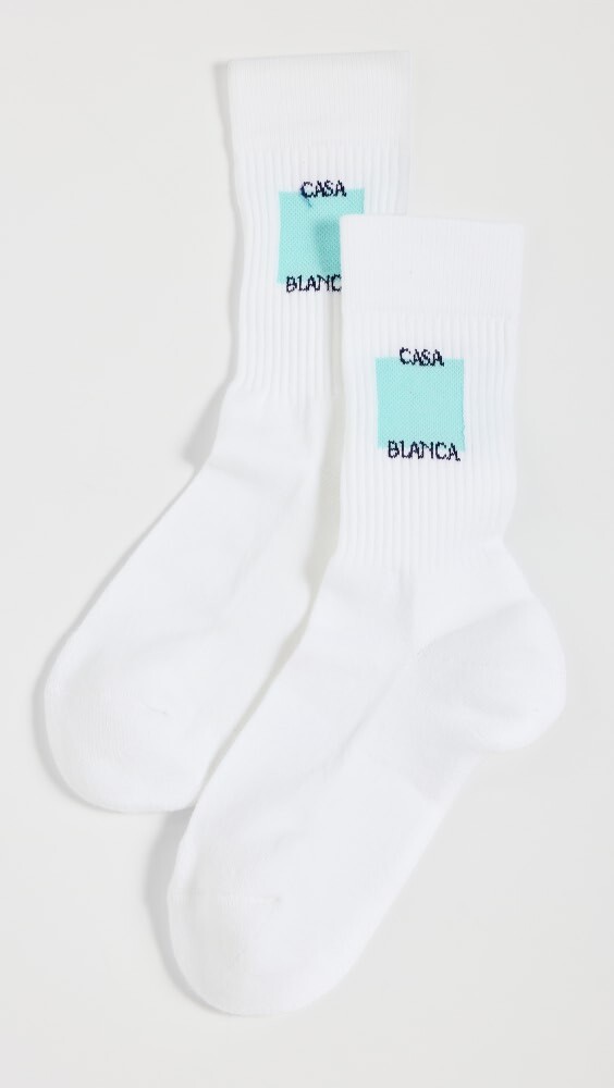 

Носки Casablanca Ribbed Sport, зеленый