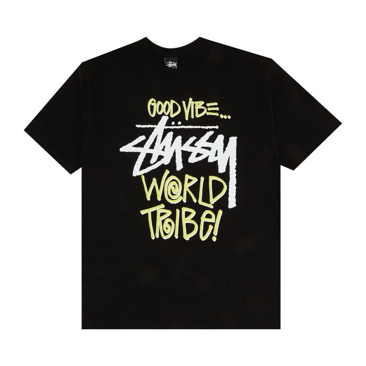 

Футболка Stussy Good Vibe 'Black', черный