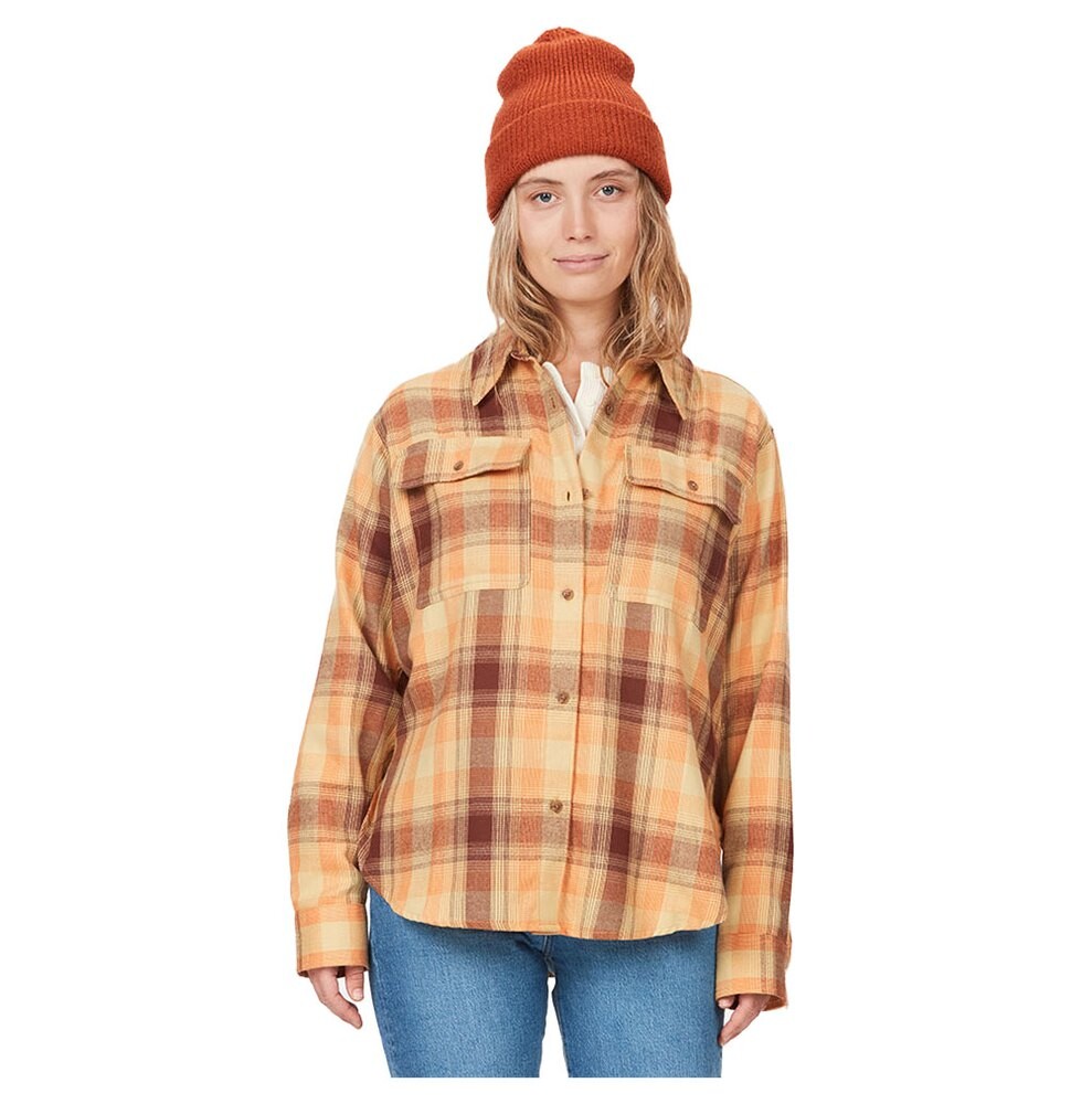 

Рубашка Marmot Fairfax Light Weight Boyfriend Flannel, оранжевый