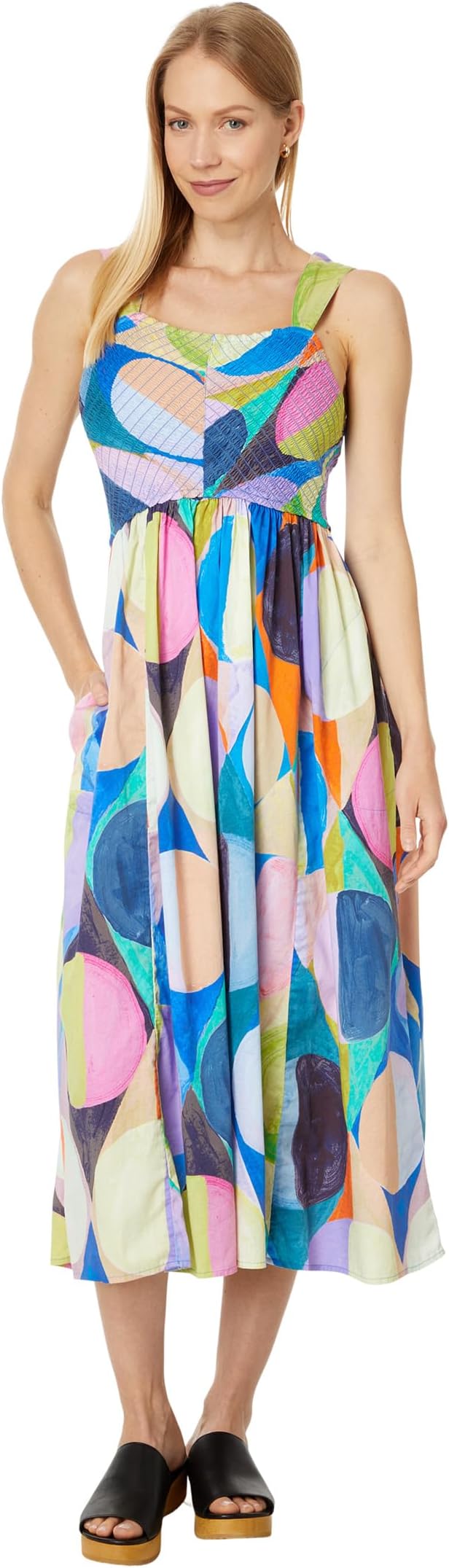 

Платье NIC+ZOE Social Circles Sarah Dress, цвет Blue Multi