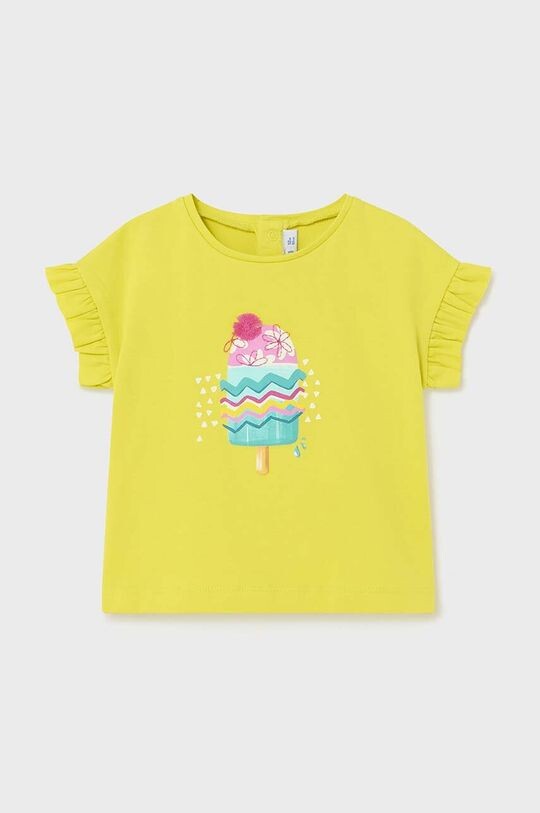 

Mayoral Хлопковая детская футболка, зеленый