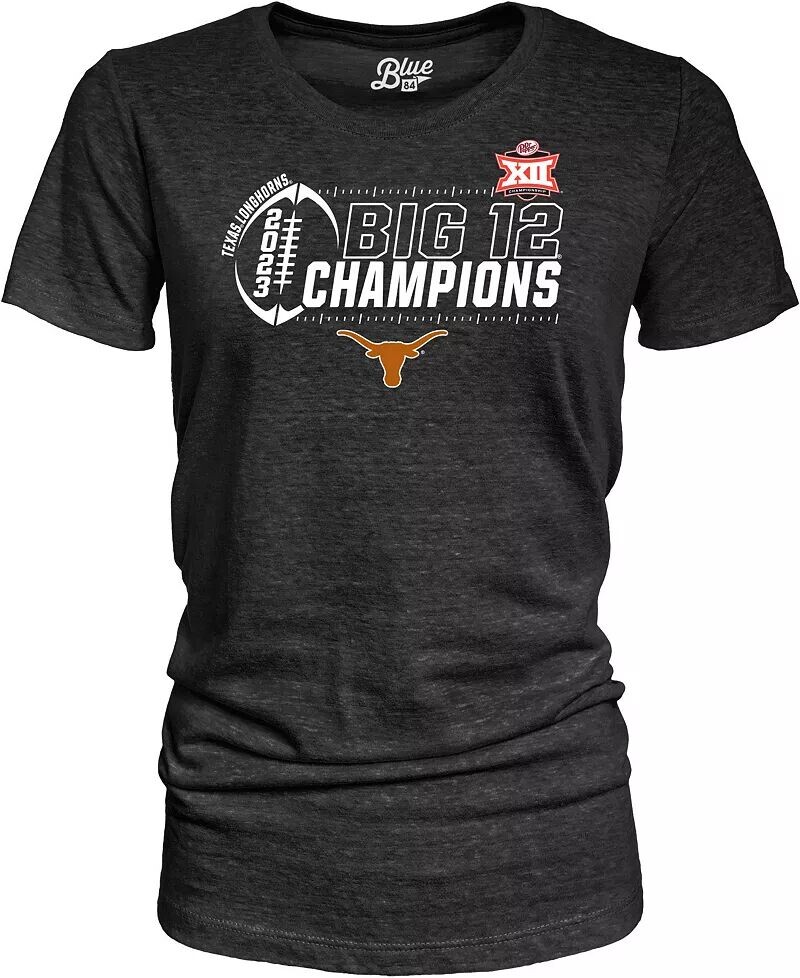 

Blue 84 Женская футболка Texas Longhorns 2023 Big 12 Champions 84