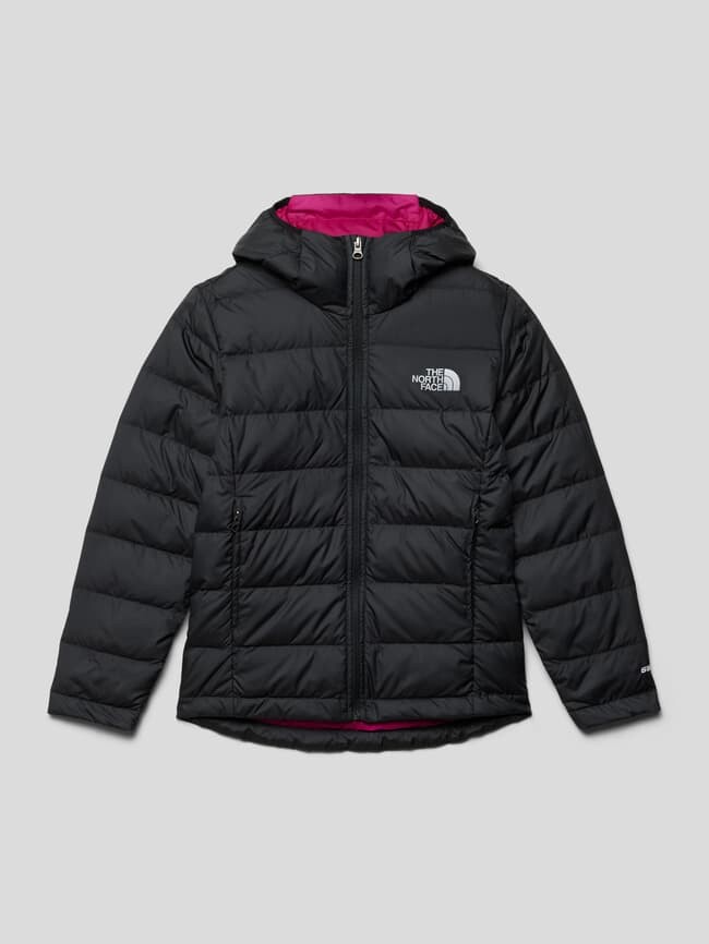 

Пуховик с этикеткой The North Face, черный