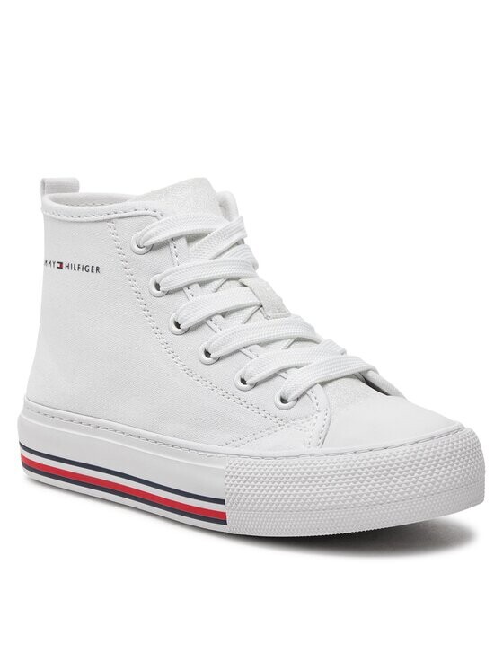 

Кроссовки из ткани Tommy Hilfiger, белый