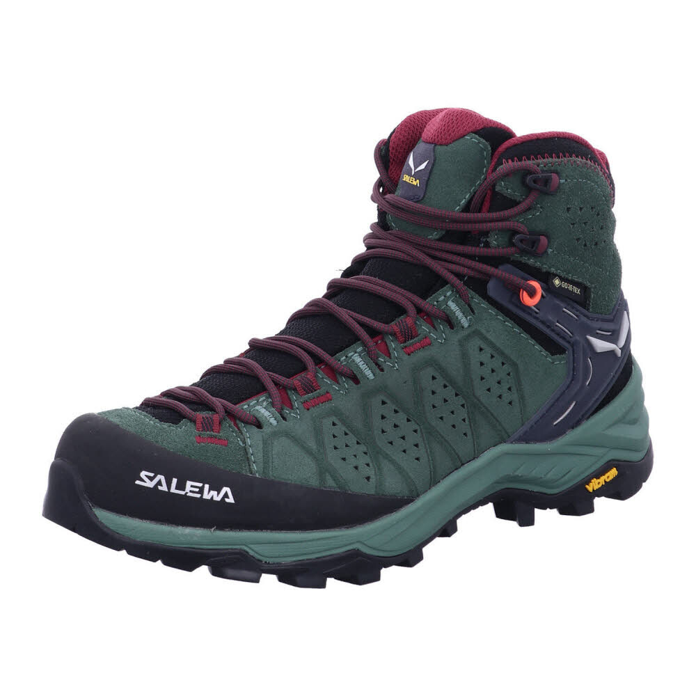 

Походная обувь Salewa Wanderschuh, зеленый