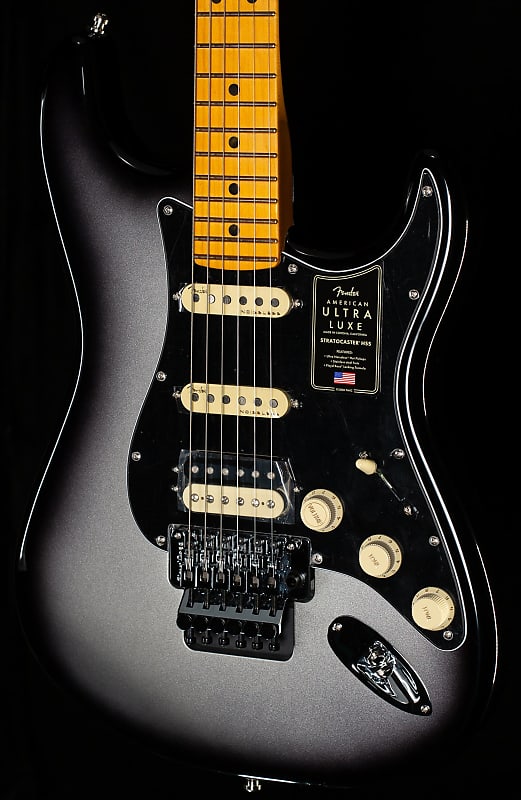 Электрогитара Fender Ultra Luxe Stratocaster Floyd Rose HSS Maple Fingerboard Silverburst