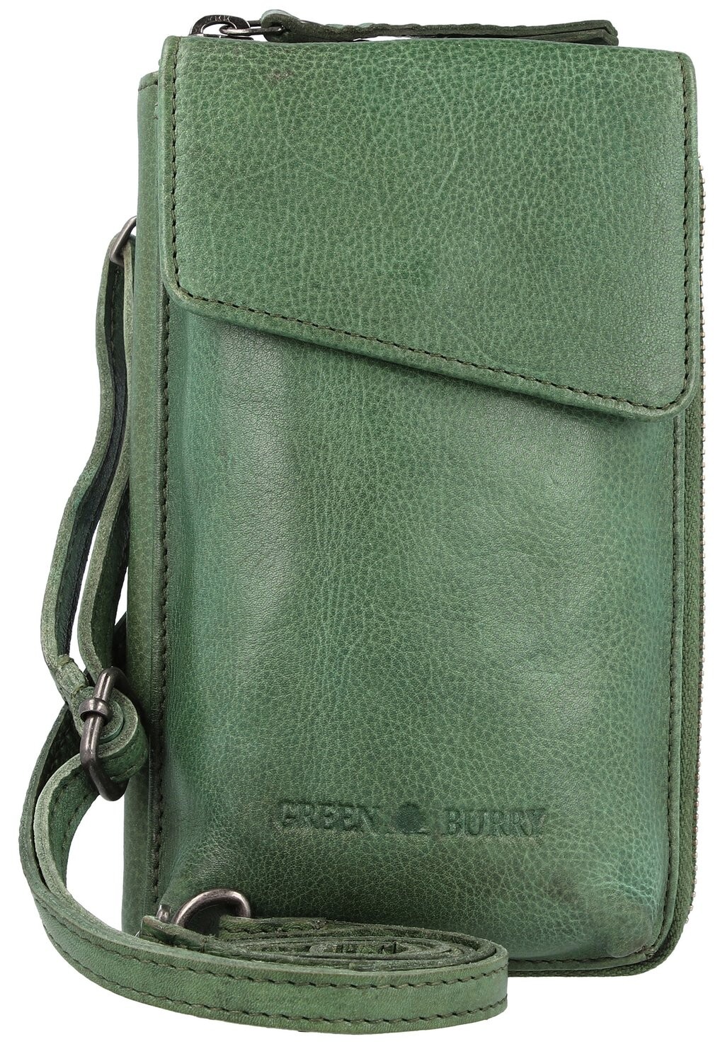 

Сумка через плечо Greenburry, цвет emerald green