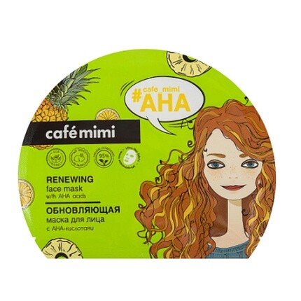 

Маскарилла Обновляющая маска для лица 22 гр, Cafe Mimi