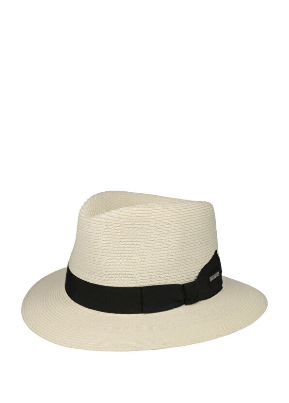 

Мужская шляпа с полосой цвета экрю Stetson