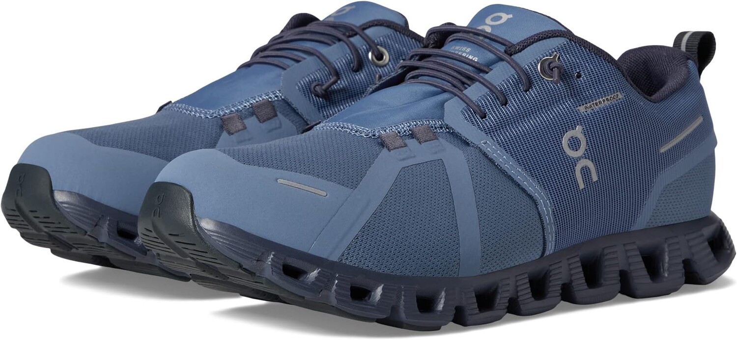 

Кроссовки Cloud 5 Waterproof On, цвет Metal/Navy