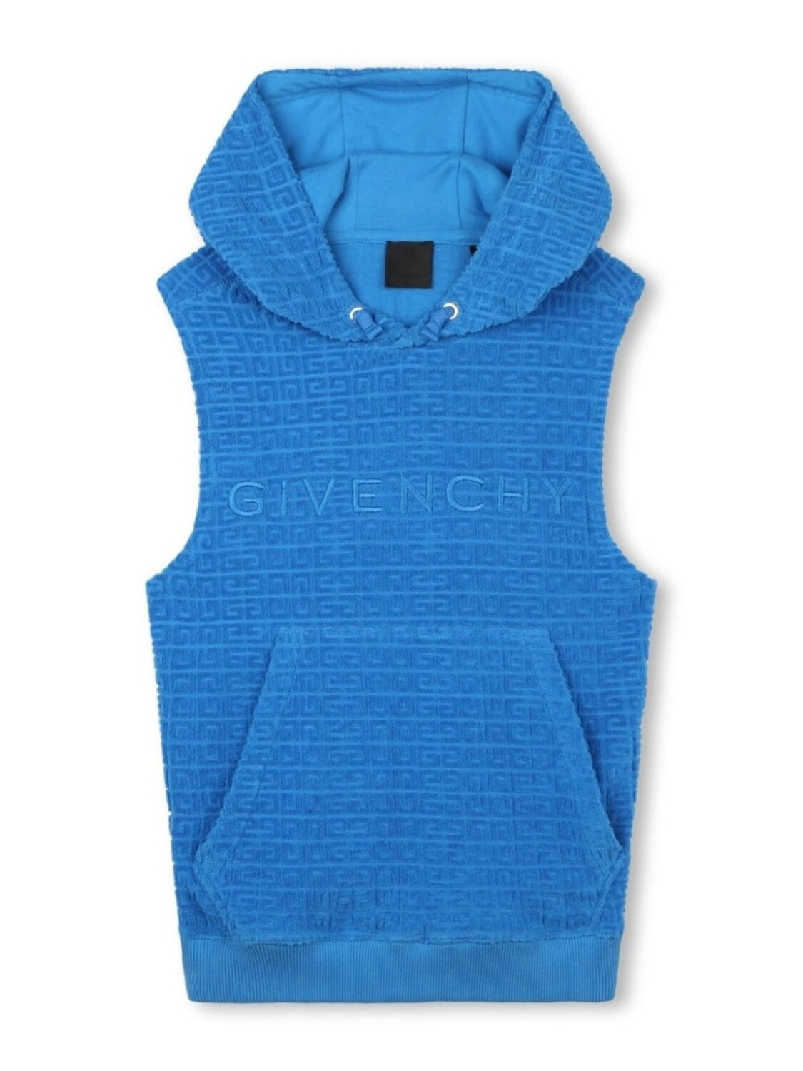 

Givenchy Kids худи без рукавов, синий